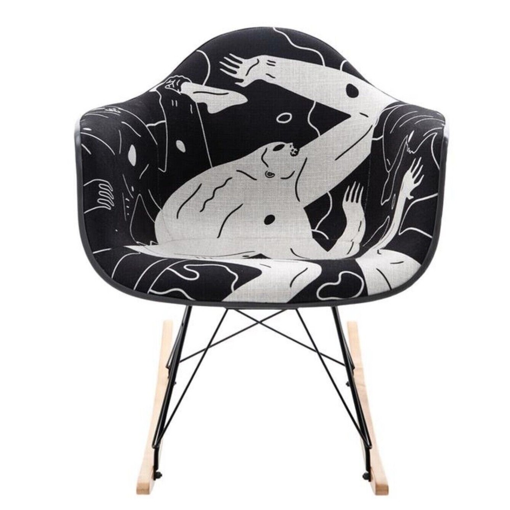 New In Box Cleon Peterson x Modernica Signed Limited Edition #/100 Rocking Chair
